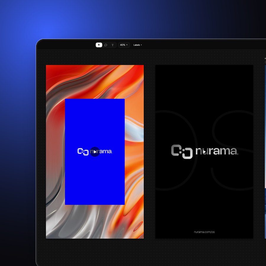 Graha content canvas with review frames